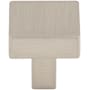 Top Knobs Channing 1-1/16 Inch Square Cabinet Knob from the Barrington Collection Brushed Satin Nickel