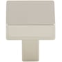 Top Knobs Channing 1-1/16 Inch Square Cabinet Knob from the Barrington Collection Polished Nickel