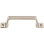Top Knobs Channing 3 Inch Center to Center Handle Cabinet Pull from the Barrington Series Brushed Satin Nickel