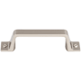 Top Knobs Channing 3 Inch Center to Center Handle Cabinet Pull from the Barrington Series Polished Nickel