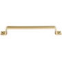 Top Knobs Channing 6-5/16 Inch Center to Center Handle Cabinet Pull from the Barrington Series Honey Bronze