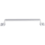Top Knobs Channing 6-5/16 Inch Center to Center Handle Cabinet Pull from the Barrington Series Polished Chrome