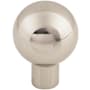 Top Knobs Brookline 7/8 Inch Round Cabinet Knob Polished Nickel