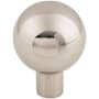 Top Knobs Brookline 1 Inch Round Cabinet Knob Polished Nickel