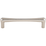 Top Knobs Barrington 5-1/16 Inch Center to Center Handle Cabinet Pull Polished Nickel