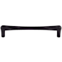 Top Knobs Barrington 6-5/16 Inch Center to Center Handle Cabinet Pull Flat Black