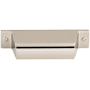 Top Knobs Channing 2-3/4 Inch Center to Center Cup Cabinet Pull from the Barrington Series Polished Nickel