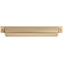 Top Knobs Channing 7 Inch Center to Center Cup Cabinet Pull from the Barrington Series Honey Bronze