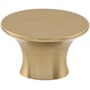 Top Knobs Barrington 1-5/16 Inch Oval Cabinet Knob Honey Bronze