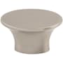 Top Knobs Barrington 1-1/2 Inch Oval Cabinet Knob Brushed Satin Nickel
