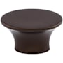 Top Knobs Barrington 1-1/2 Inch Oval Cabinet Knob Oil Rubbed Bronze