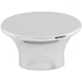 Top Knobs Barrington 1-1/2 Inch Oval Cabinet Knob Polished Chrome