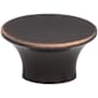 Top Knobs Barrington 1-1/2 Inch Oval Cabinet Knob Tuscan Bronze