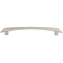 Top Knobs Barrington 6-5/16 Inch Center to Center Bar Cabinet Pull Brushed Satin Nickel
