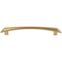 Top Knobs Barrington 6-5/16 Inch Center to Center Bar Cabinet Pull Honey Bronze