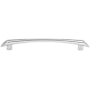 Top Knobs Barrington 6-5/16 Inch Center to Center Bar Cabinet Pull Polished Chrome