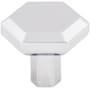 Top Knobs Serene 1-1/4 Inch Geometric Cabinet Knob Polished Chrome