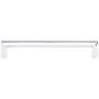 Top Knobs Lydia 6-5/16 Inch Center to Center Handle Cabinet Pull Polished Chrome
