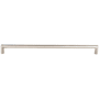 Top Knobs Lydia 12 Inch Center to Center Handle Cabinet Pull Brushed Satin Nickel