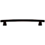 Top Knobs Arched 12 Inch Center to Center Appliance Pull from the Appliance Collection Oil Rubbed Bronze