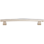 Top Knobs Arched 12 Inch Center to Center Appliance Pull from the Appliance Collection Polished Nickel