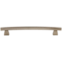 Top Knobs Arched 12 Inch Center to Center Appliance Pull from the Appliance Collection Pewter Antique