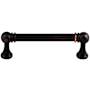 Top Knobs Kara 3-3/4 Inch Center to Center Handle Cabinet Pull from the Serene Series Tuscan Bronze