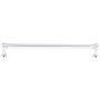 Top Knobs Kara 8-13/16 Inch Center to Center Handle Cabinet Pull from the Serene Series Polished Chrome