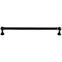 Top Knobs Kara 8-13/16 Inch Center to Center Handle Cabinet Pull from the Serene Series Tuscan Bronze
