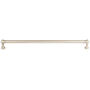Top Knobs Kara 12 Inch Center to Center Handle Cabinet Pull from the Serene Series Brushed Satin Nickel
