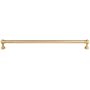 Top Knobs Kara 12 Inch Center to Center Handle Cabinet Pull from the Serene Series Honey Bronze