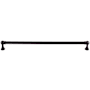 Top Knobs Kara 12 Inch Center to Center Handle Cabinet Pull from the Serene Series Tuscan Bronze