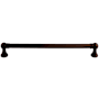 Top Knobs Kara 12 Inch Center to Center Handle Appliance Pull from the Serene Series Oil Rubbed Bronze