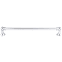 Top Knobs Kara 12 Inch Center to Center Handle Appliance Pull from the Serene Series Polished Chrome
