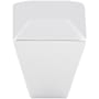 Top Knobs Juliet 1 Inch Square Cabinet Knob from the Serene Collection Polished Chrome