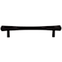 Top Knobs Juliet 5-1/16 Inch Center to Center Bar Cabinet Pull from the Serene Series Flat Black