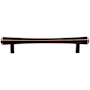 Top Knobs Juliet 5-1/16 Inch Center to Center Bar Cabinet Pull from the Serene Series Tuscan Bronze