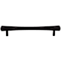 Top Knobs Juliet 6-5/16 Inch Center to Center Bar Cabinet Pull from the Serene Series Flat Black