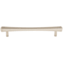Top Knobs Juliet 6-5/16 Inch Center to Center Bar Cabinet Pull from the Serene Series Brushed Satin Nickel