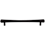 Top Knobs Juliet 7-9/16 Inch Center to Center Bar Cabinet Pull from the Serene Series Flat Black