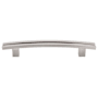 Top Knobs Inset Rail 5 Inch (128 mm) Center to Center Bar Cabinet Pull from the Sanctuary Series - 25 Pack Brushed Satin Nickel