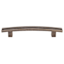Top Knobs Inset Rail 5 Inch (128 mm) Center to Center Bar Cabinet Pull from the Sanctuary Series - 25 Pack German Bronze