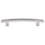 Top Knobs Inset Rail 5 Inch (128 mm) Center to Center Bar Cabinet Pull from the Sanctuary Series - 25 Pack Polished Nickel