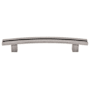 Top Knobs Inset Rail 5 Inch (128 mm) Center to Center Bar Cabinet Pull from the Sanctuary Series - 25 Pack Pewter Antique