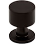 Top Knobs Lily 1 Inch Mushroom Cabinet Knob from the Serene Series Oil Rubbed Bronze