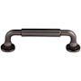 Top Knobs Serene 3-3/4 Inch Center to Center Handle Cabinet Pull Ash Gray