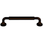 Top Knobs Serene 5-1/16 Inch Center to Center Handle Cabinet Pull Oil Rubbed Bronze