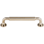Top Knobs Serene 5-1/16 Inch Center to Center Handle Cabinet Pull Polished Nickel