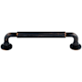 Top Knobs Serene 5-1/16 Inch Center to Center Handle Cabinet Pull Tuscan Bronze