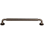 Top Knobs Lily 7-9/16 Inch Center to Center Handle Cabinet Pull from the Serene Series Ash Gray